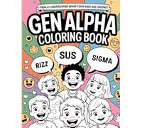 Gen Alpha Coloring Book