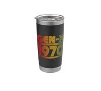 Gen X 1970 | Retrò Bicchiere termico in acciaio inox doppia parete