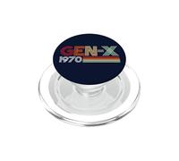Gen X 1970 Retro Generation Xer Stile Testo Vintage PopSockets PopGrip per MagSafe