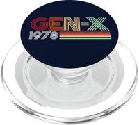 Gen X 1978 Retro Generation Xer Stile Testo Vintage PopSockets PopGrip per MagSafe