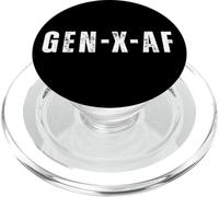 Gen-X AF, Funny Generation X Retro Throwback, anni '80 anni '90 bambini PopSockets PopGrip per MagSafe
