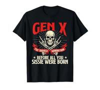 Gen X La Generazione tosta - Generazione X Gen Xer Nostalgia Maglietta