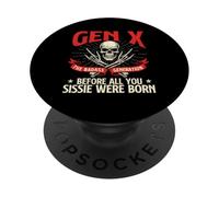 Gen X La generazione tosta - Generazione X Gen Xer Nostalgia PopSockets PopGrip Adesivo