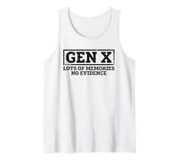 Gen X Molti ricordi Nessuna Prova Canotta