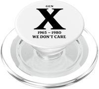 Gen X Non ci interessa la filosofia dell'apatia PopSockets PopGrip per MagSafe