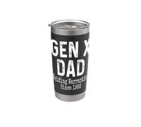 Gen X Papà Voiding Garanzie dal 1966 Generazione X Padre Bicchiere termico in acciaio inox doppia parete