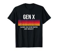 Gen X Retro Cassette Video Funny Nostalgic Women Men Maglietta