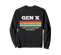 Gen X Retro Nostalgic Women Men Felpa