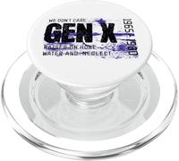 Gen X sollevato sul tubo dell'acqua e negligenza Non ci interessa la grafica PopSockets PopGrip per MagSafe