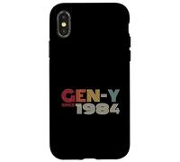 Gen-Y dal 1984 Retro Vintage Generation Y Look Custodia per iPhone X/XS