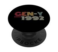Gen-Y dal 1992 Retro Vintage Generation Y Look PopSockets PopGrip Adesivo