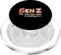 Gen Z Our Attention Span Is Loading Età Gioventù |- PopSockets PopGrip per MagSafe