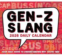 Gen Z Slang 2026 5.4 X 6.2 Box Calendar