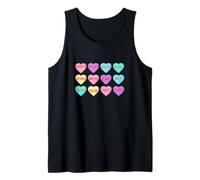 Gen Z Slang Hearts Design Meme divertente Canotta