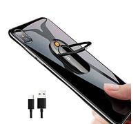 Genac Accendino elettrico per telefono cellulare ricaricabile USB Supporto girevole anche supporto magnetico per auto i fumatori non cadranno mai più in guasta