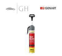 GENART - PASTA SILICONICA / SILICONE NERA CON DOSATORE PER GUARNIZIONI MOTORI