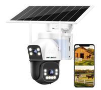 GENBOLT 4G AOV Solare Telecamera Esterno Senza Fili Senza WiFi Con SIM