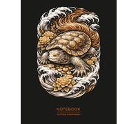 Genbu Guardian Turtle Notebook - Japanese Tattoo Art Journal: Mythical Longevity & Prosperity Design - Irezumi Style for Artists