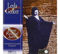 GENCER, LEYLA - PARIS RECITAL 1981
