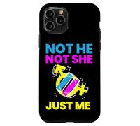 Gender Fluidity Not He Not She Just Me Non-Binary Pride Custodia per iPhone 11 Pro