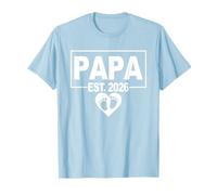 Gender Reveal 2026 - Ragazzo - Prima Volta Papa a Essere Maglietta