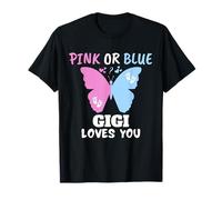 Gender Reveal Gigi Rosa o Blu Maglietta