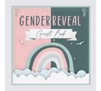 Gender Reveal Guest Book: Memorable Special Day Keepsake Gift for Your Son/Daughter - Message Book with Predictions, Gift Log & Space to Add Photos. (Pastel Colours)