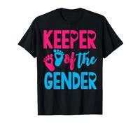 Gender Reveal Keeper of the genender Reveal Baby Shower Maglietta