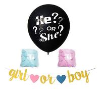 Gender Reveal Kit di coriandoli per palloncini Cute Baby Shower Decorazione per feste da 36 pollici (Tipo B)