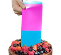 Gender Reveal - Kit per torta estraibile, per ragazzi o ragazze, kit incluso 1 scatola, 1 striscia rosa blu, 1 clip, scatola per rivelare la torta per sesso rivelare il genere forniture per feste