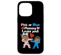 Gender Reveal Party Mommy Loves You Custodia per iPhone 14 Pro Max