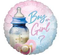 Gender Reveal Rosa Palloncino Rotondo
