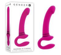 Gender X Sharing Is Caring Stimulator Vibrator Rosa