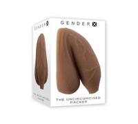 Gender X The Uncircumcised Packer Dark 11,6 cm Marrone