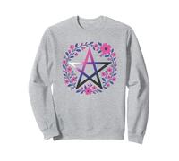 Genderfluid Pentagram Wiccan Pagan Queer Pride Flag Boho Felpa