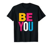 Genderfluid Pride Be You retrò unisex Freedom Maglietta