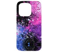 Genderfluid Pride Colors Abstract Splatter Ink Art Tie Dye Custodia per iPhone 15 Pro