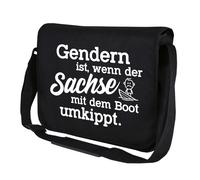 Gendern È Quando Il Sassone Si Capovolge Con La Borsa A Spalla Messenger Bag