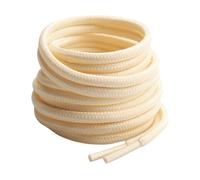 Gendewiner 2 Paia 160 cm Crema Lacci da Comprare Rotondi Spessi per Scarpe da Trekking Lacci per Scarpe Lowa Salomon da Lavoro Converse Asics Nike Air Sportive