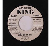 GENE DAVIS - who'll dry my tears / you've got to make the world believe