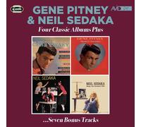 Gene Pitney & Neil Sedaka Four Classic Albums Plus (CD) Album