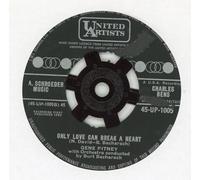 GENE PITNEY - only love can break a heart 45 rpm single
