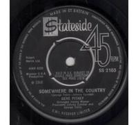 GENE PITNEY - SOMEWHERE IN THE COUNTRY 7 INCH (7" VINYL 45) UK STATESIDE 1968
