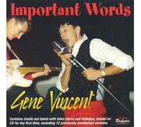 Gene Vincent - Important Words