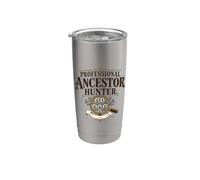 Genealogia Albero Genealogico Cacciatore di antenati Bicchiere termico in acciaio inox doppia parete