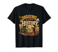 Genealogia Genealogista Ancestry Digging Up History Maglietta