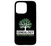 Genealogia Il puzzle definitivo Genealogista Storia familiare Custodia per iPhone 15 Pro Max