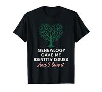 Genealogia Nerd Gift Family Tree Research Ancestry Club Maglietta