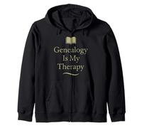 Genealogia Vita Famiglia Radici Storia Cacciatore Antenati Nerd Felpa con Cappuccio