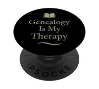 Genealogia Vita Famiglia Radici Storia Cacciatore Antenati Nerd PopSockets PopGrip Adesivo